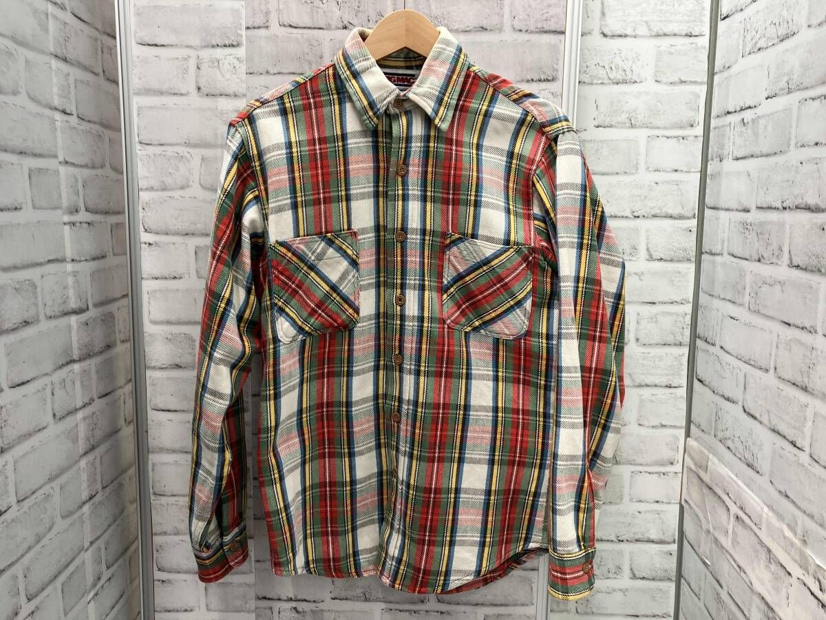 BIG MAC|チェックネルシャツ|80 s| |ビックマック|古着|ダブルポケット|VDR-7064