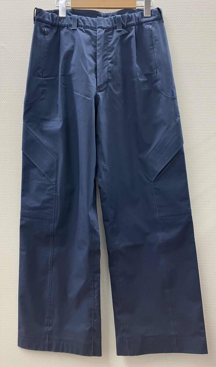 GOLDWIN 0 ゴールドウインゼロ GZ 72351 straight leg trousers ネイビー