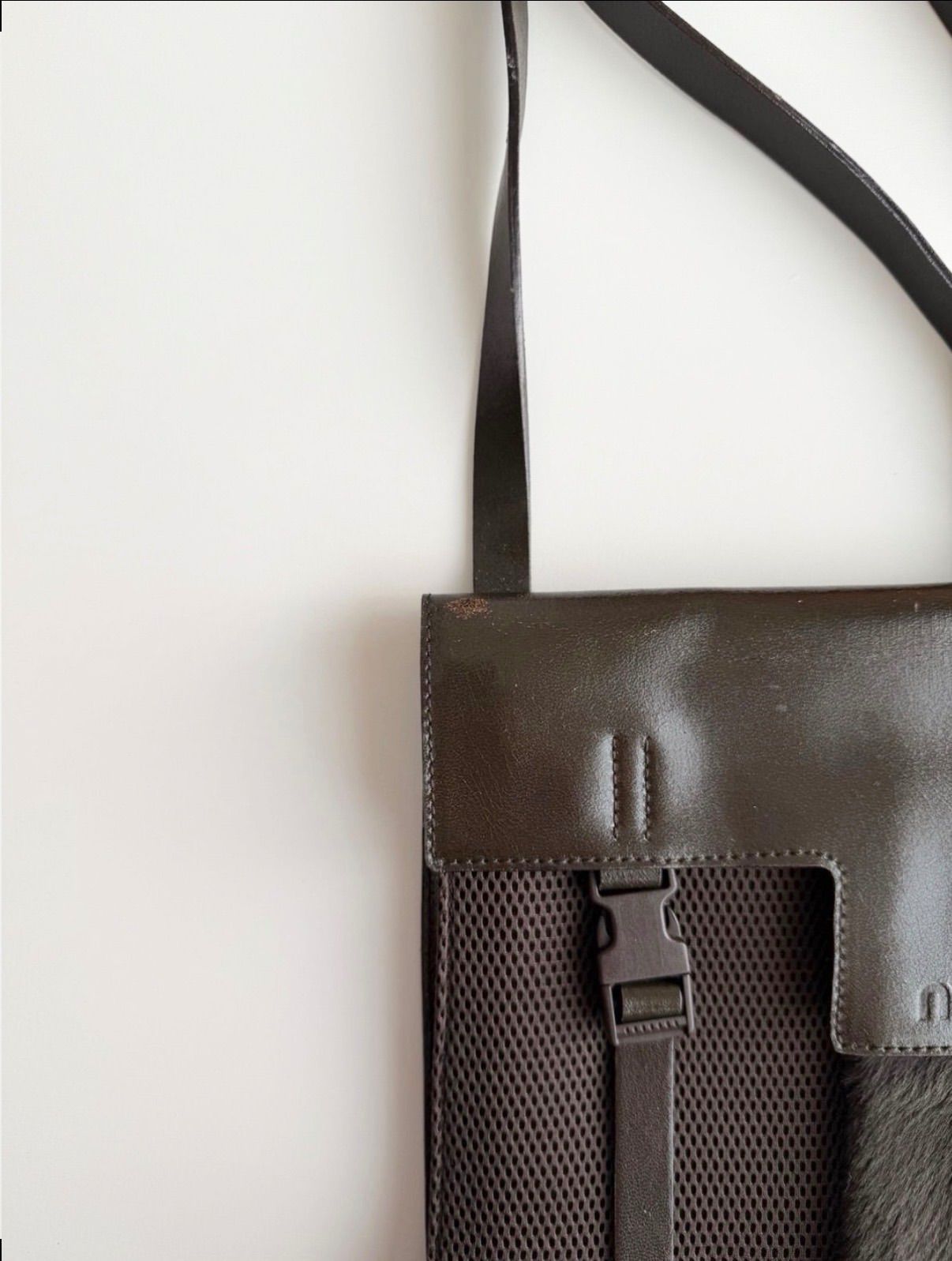 FW1999 MIU MIU DOCKING SHOULDER BAG オールド ミュウミュウ 1999年