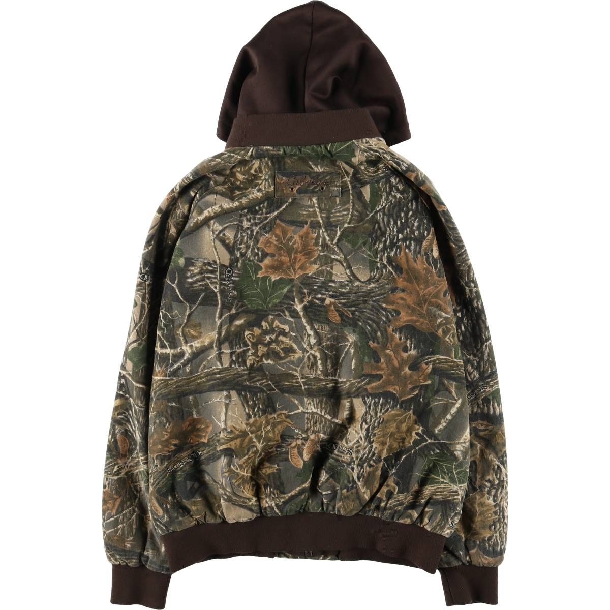 古着 90~00年代 カベラス Cabelas 迷彩柄 フード付き リアルツリーカモ