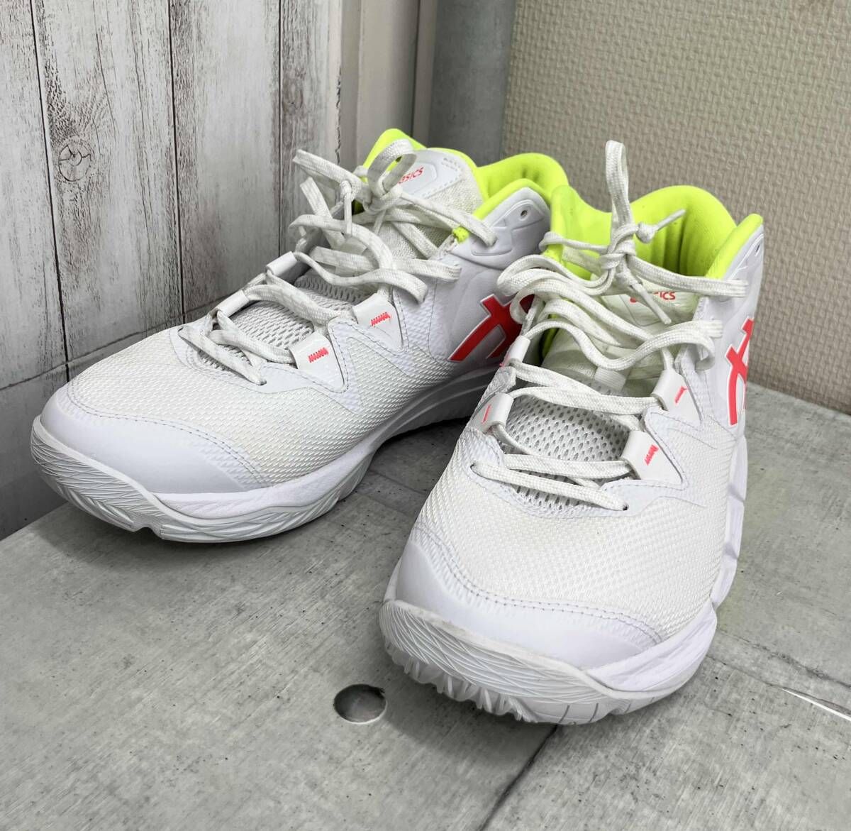 ホワイト ASICS|スニーカー F 460324バスケットボールホワイト