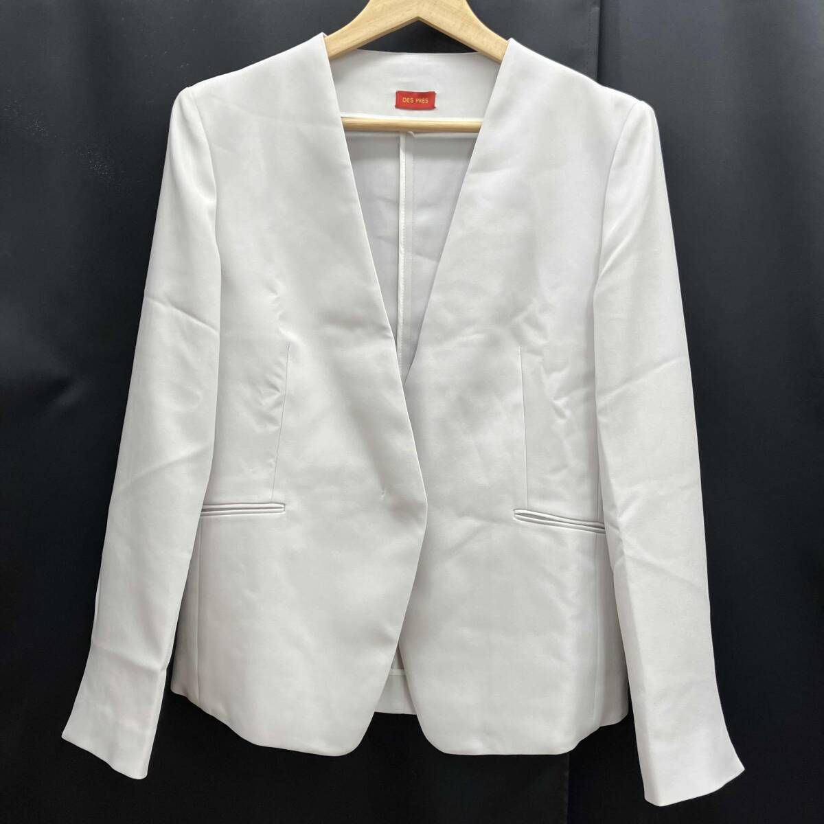 DES PRES デ プレ ノーカラージャケット