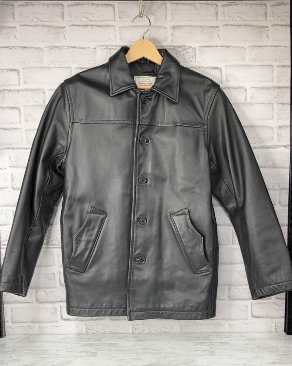 AVIREX 革ジャン ブラック その他レザージャケット 610124 カーコートサイズ M