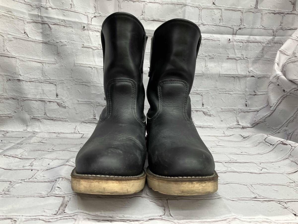 RED WING ワークブーツ PECOS BOOTS 8169 ブラック 26.5 cm