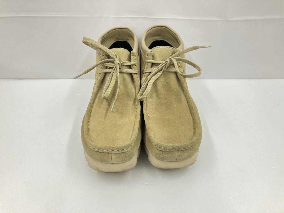 Clarks クラークス ゴアテックス ワラビーブーツ サイズ9.5 ベージュ 通年