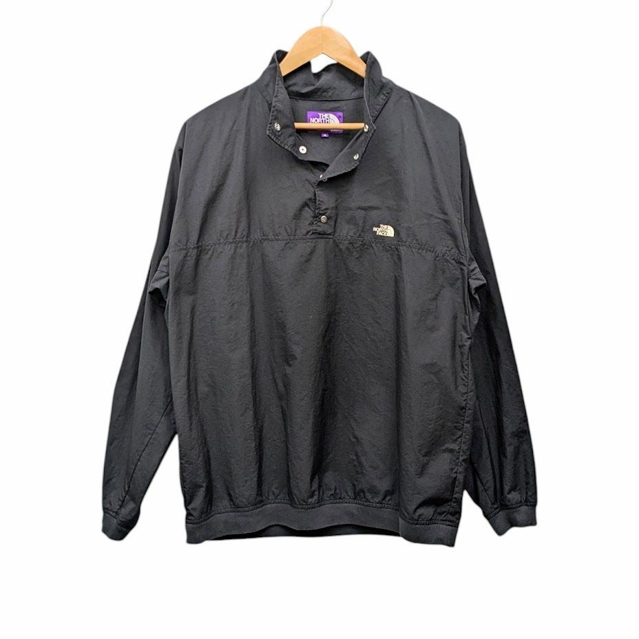 THE NORTH FACE PURPLE LABEL Harf Snap Jacket NP 2025 N プルオーバー ハーフスナップジャケット ブラック サイズ M