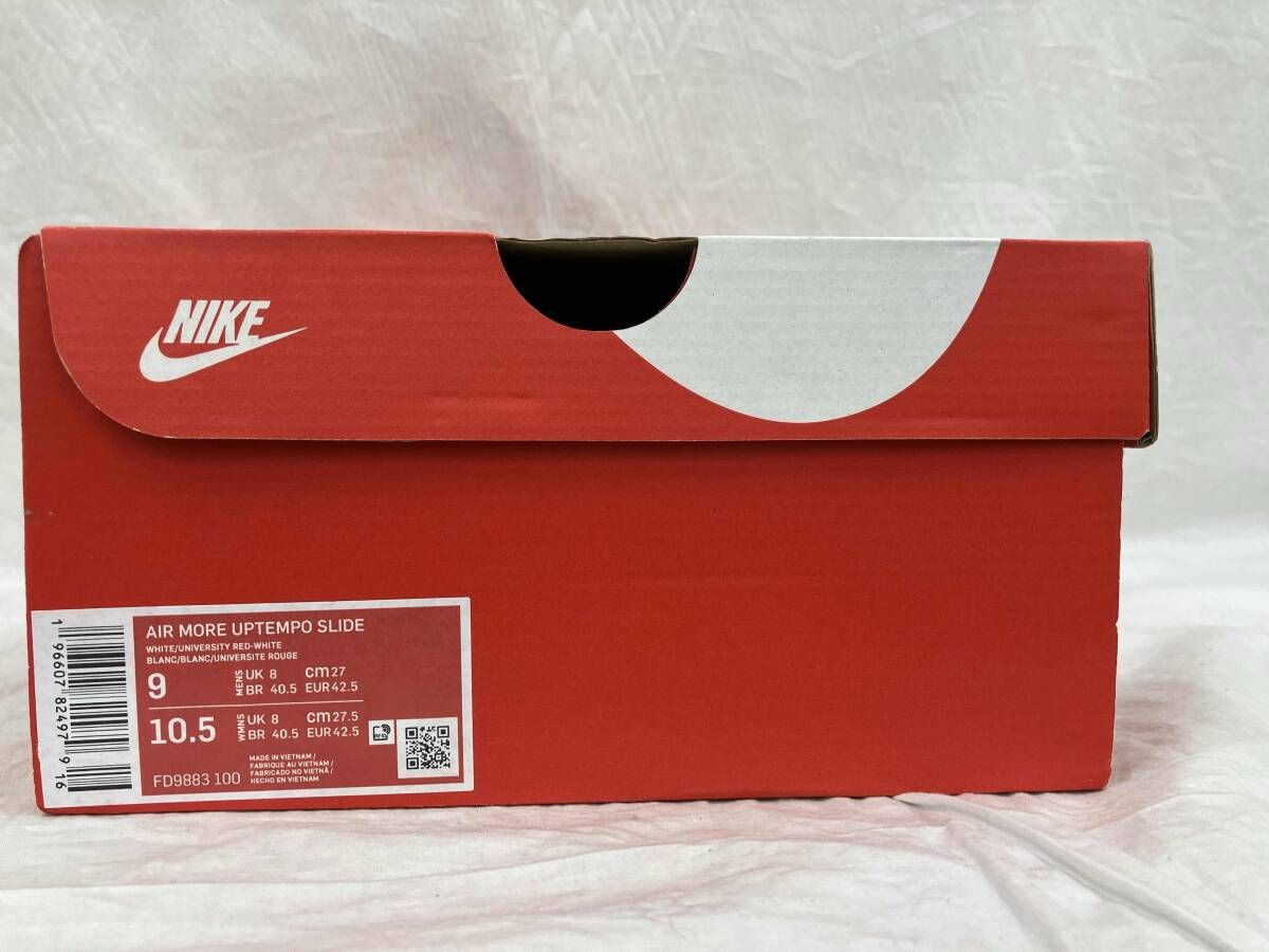  NIKE ナイキ FD 9883-100 エア モア アップテンポ スライド サンダル ホワイト サンダル サンダル