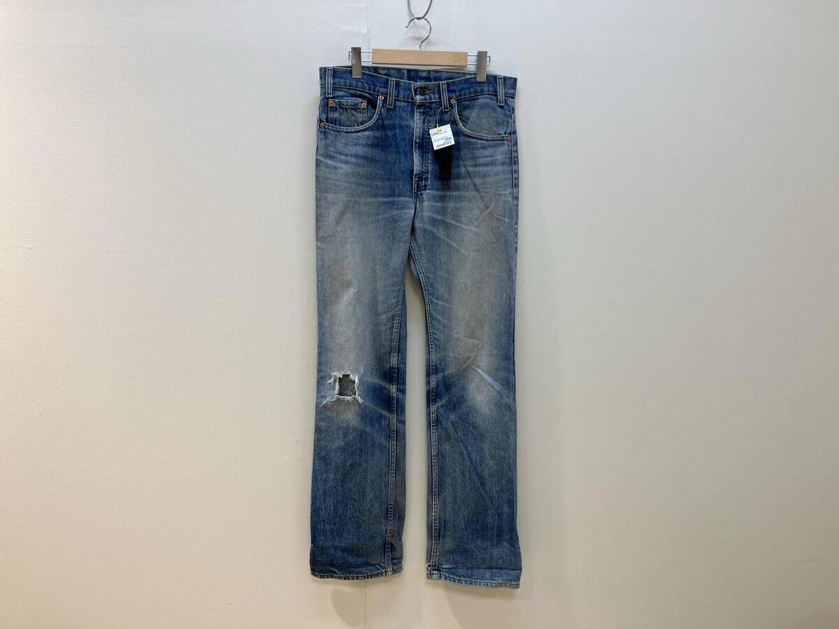 Levi's リーバイス ブーツカットデニム ジーンズ W33L34 ライトブルー