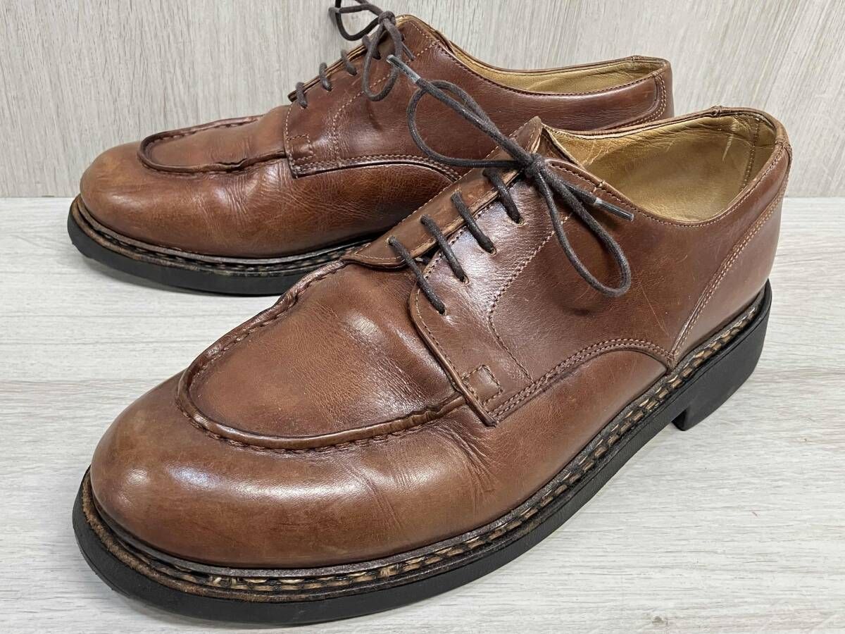 Paraboot フランス製 CHAMBORD 本革 レザー ドレス シューズ