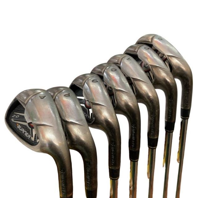 テーラーメイド BURNER 2.0 8 S アイアンセット IR Dynamic G フレックスS メンズ 男性用 右利き 右用 Dランク ゴルフクラブ