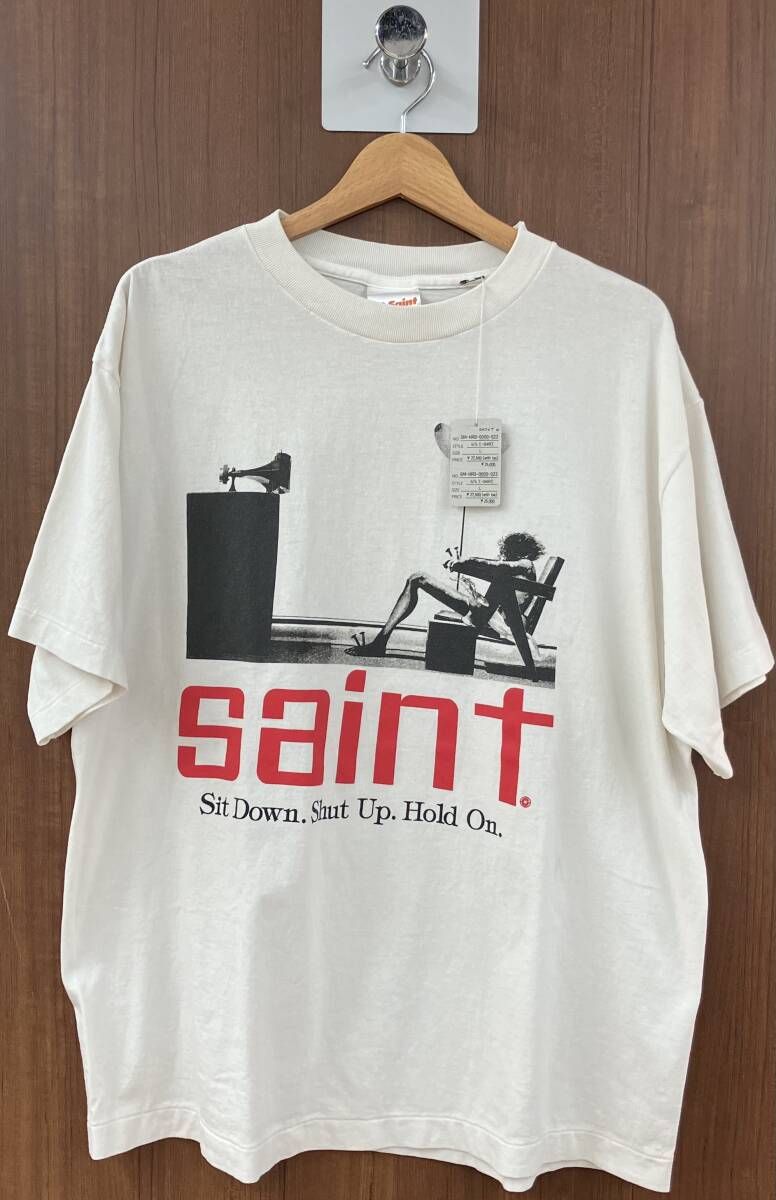 SAINT MICHAEL Tシャツ 25 SS SM-HR 3-0000-022 ホワイト TEE セントマイケル