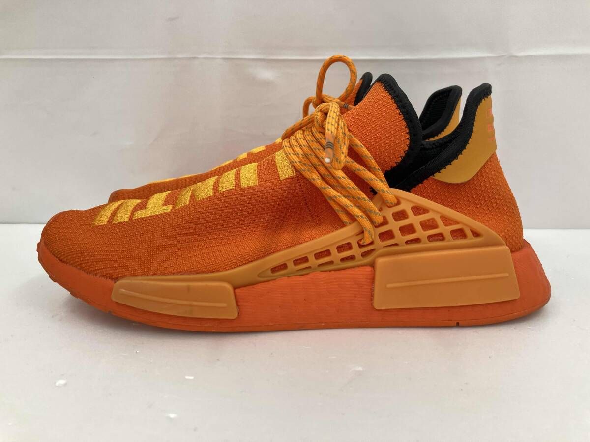 adidas × Pharrell Williams アディダス×ファレル ウィリアムス NMD HU GY 0095 スニーカー 27 オレンジ 通年