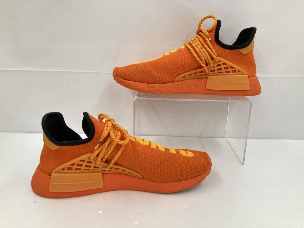  adidas × Pharrell Williams アディダス×ファレル ウィリアムス NMD HU GY 0095 スニーカー 27 オレンジ 通年 スニーカー 靴