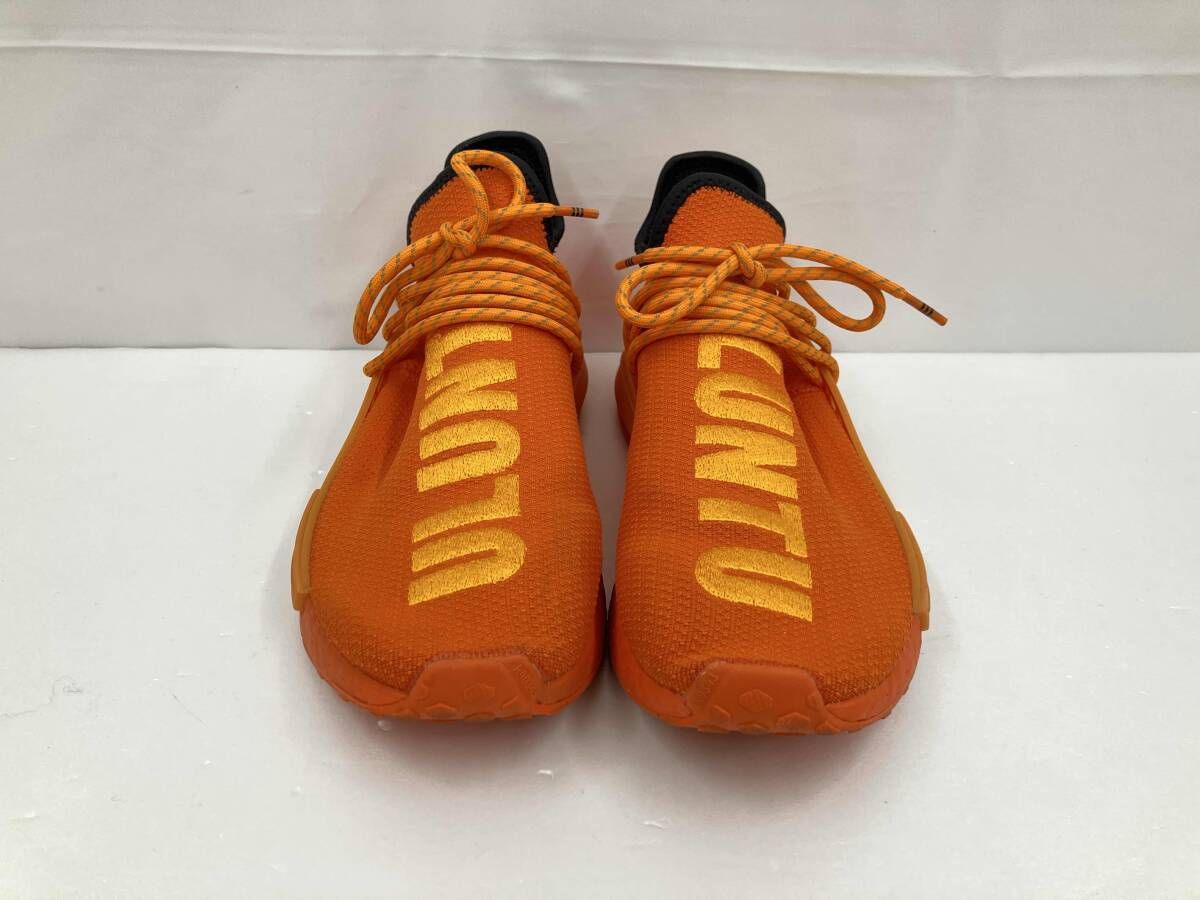 adidas × Pharrell Williams アディダス×ファレル ウィリアムス NMD HU GY 0095 スニーカー 27 オレンジ 通年