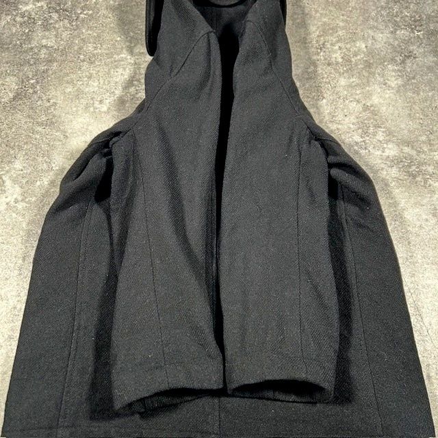 AD2005 ARCHIVE ロゴプリントポリジャケット 黒 COMME des GARCONS HOMME コムデギャルソンオム 00's AD2005 ウール