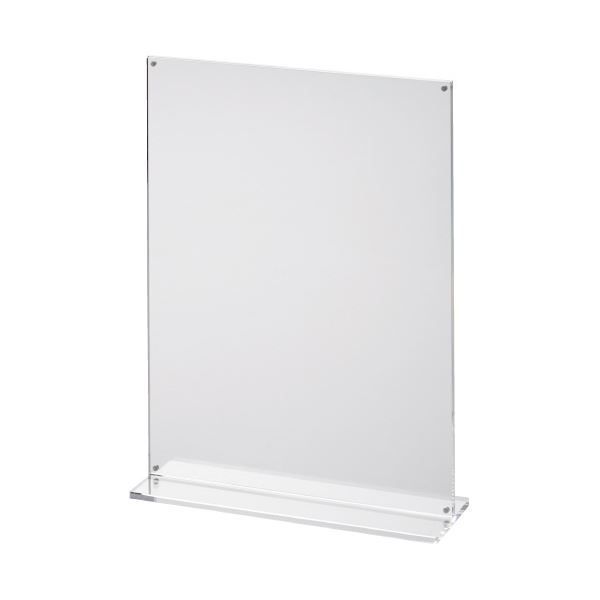 まとめ スマイル アクリルT型マグネットサインホルダーA 4