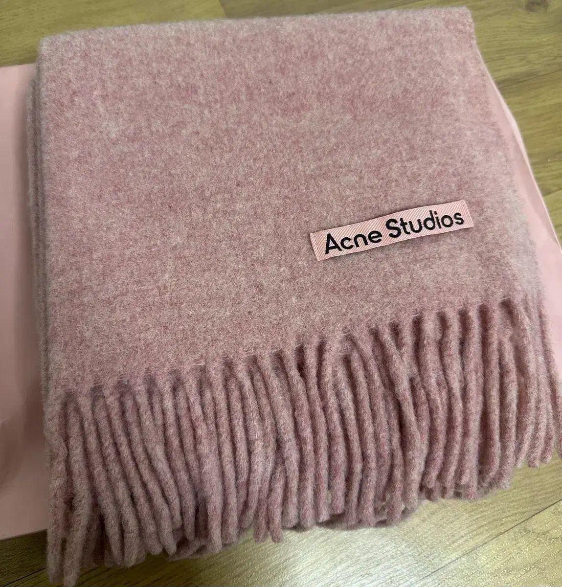 Acne Studios アクネストゥディオズ マフラー メランジローズ