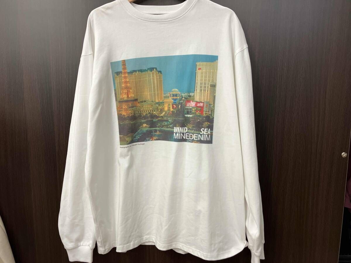 WIND AND SEA x MINEDENIM ロングスリーブTシャツ) WIND AND SEA/長袖Tシャツ/MINEDENIM サイズXL - メルカリ