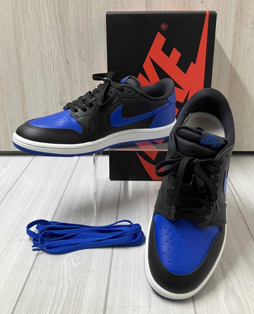 NIKE ナイキ IB 1981-004 エアジョーダン 1 LOW 85 スニーカー 27.5 cm ブラック × ブルー