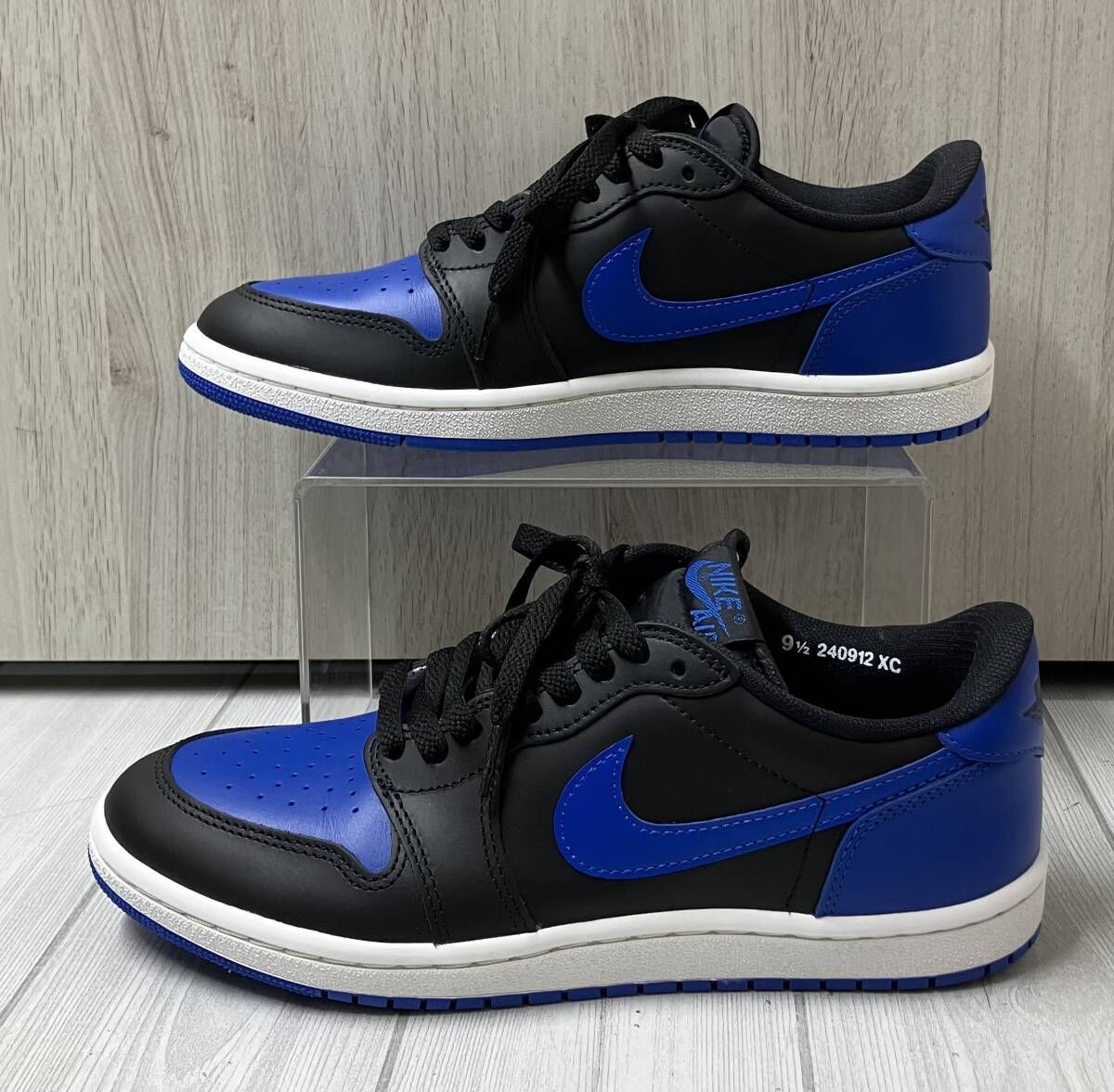 NIKE ナイキ IB 1981-004 エアジョーダン 1 LOW 85 スニーカー 27.5 cm ブラック × ブルー