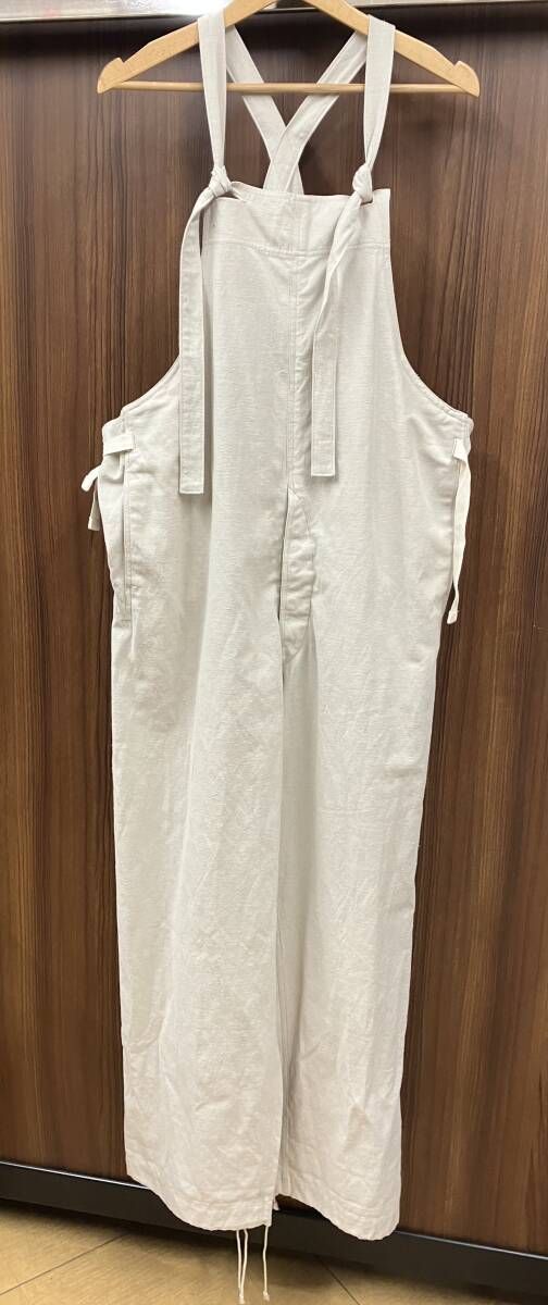 RAKINES ラキネス SILK HEMP BACK SATIN BIB OVERALL サイズ 2 オーバーオール オールインワン