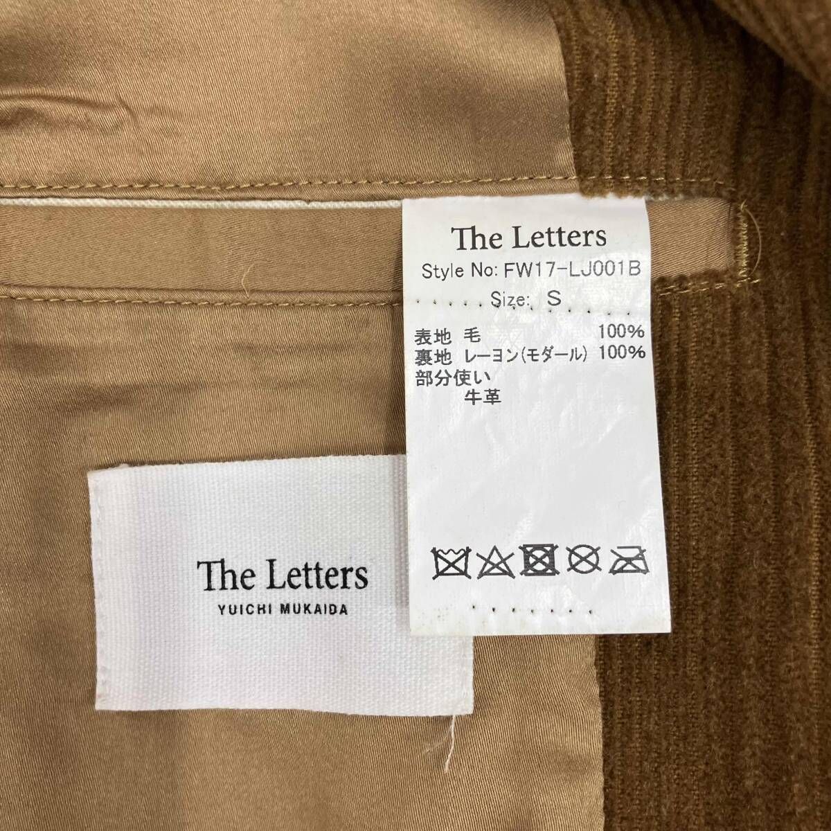 The letters／レターズ／テーラードジャケット／コーデュロイ - メルカリ
