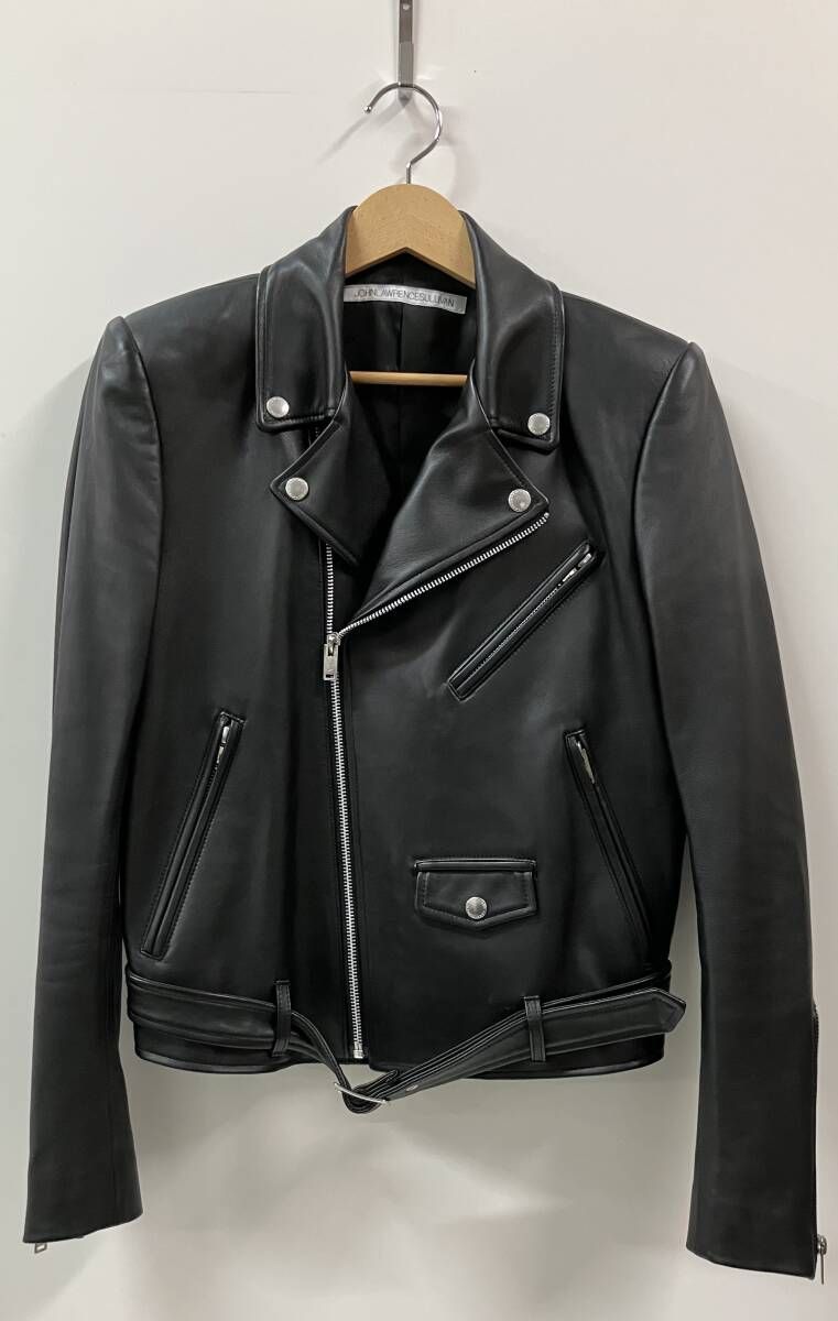 Eさま 未使用級✨ジョンローレンスサリバン　現行　ダブルライダース　レザー　44 ダブルライダースジャケットJOHN LAWRENCE SULLIVAN
