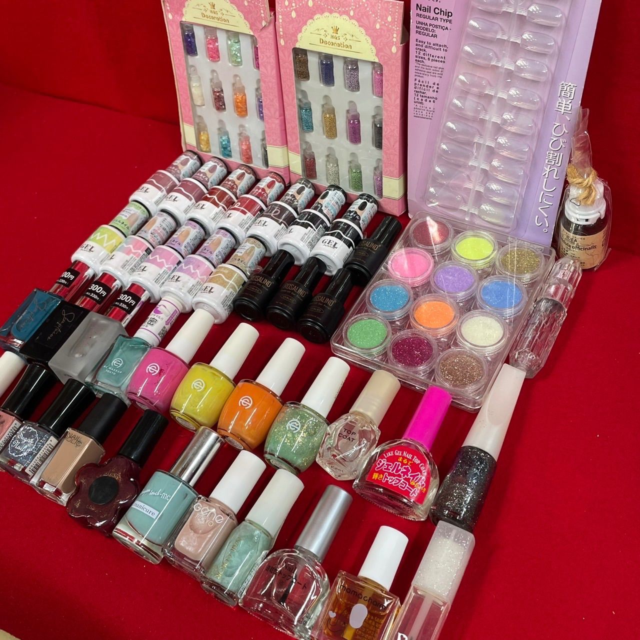 大量メイクネイルコスメまとめ売りセット（O23） 大量メイクネイルコスメまとめ売りセット（O23）