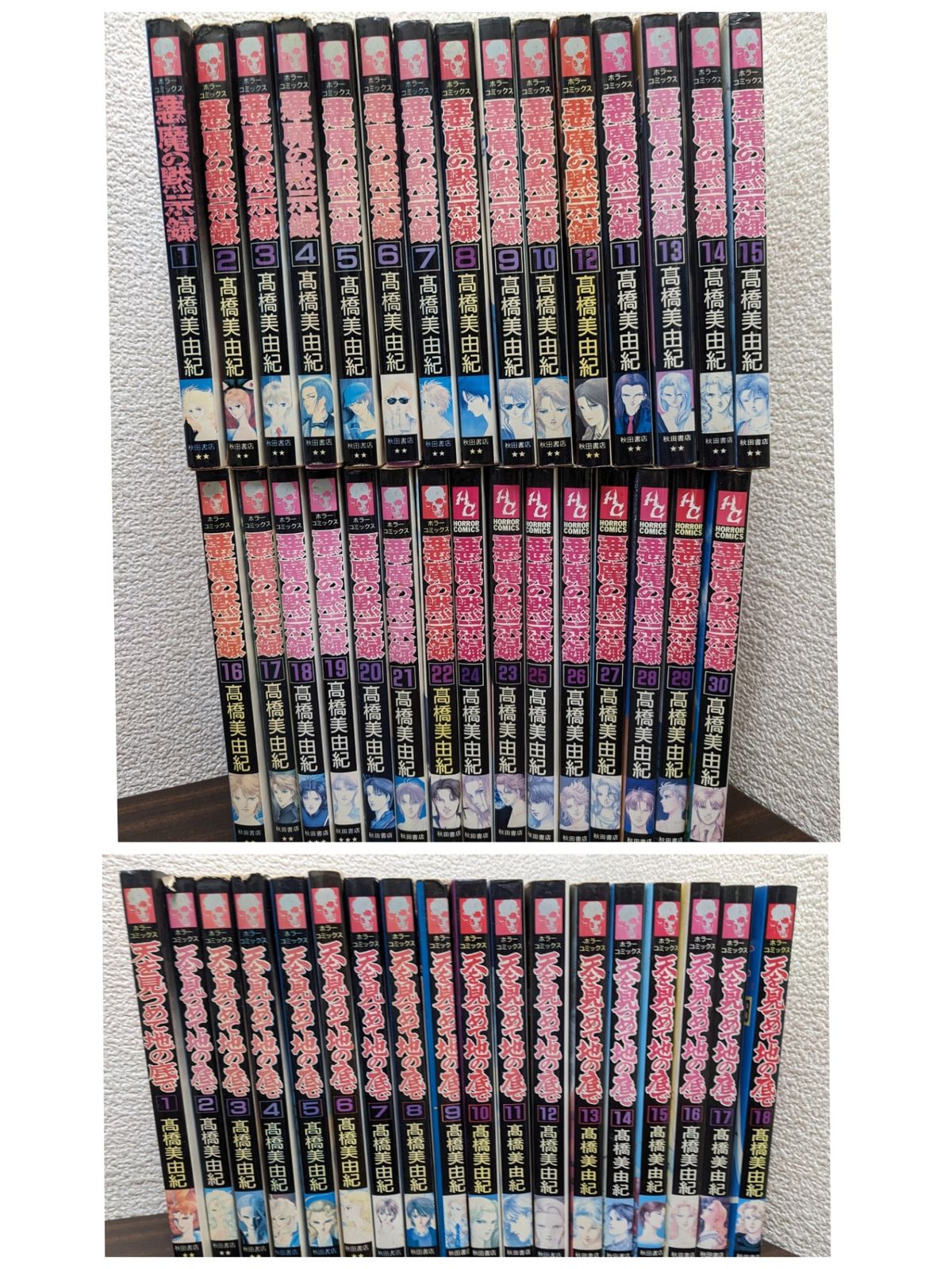 全巻セット◎ 天を見つめて地の底で|悪魔の黙示録 高橋美由紀