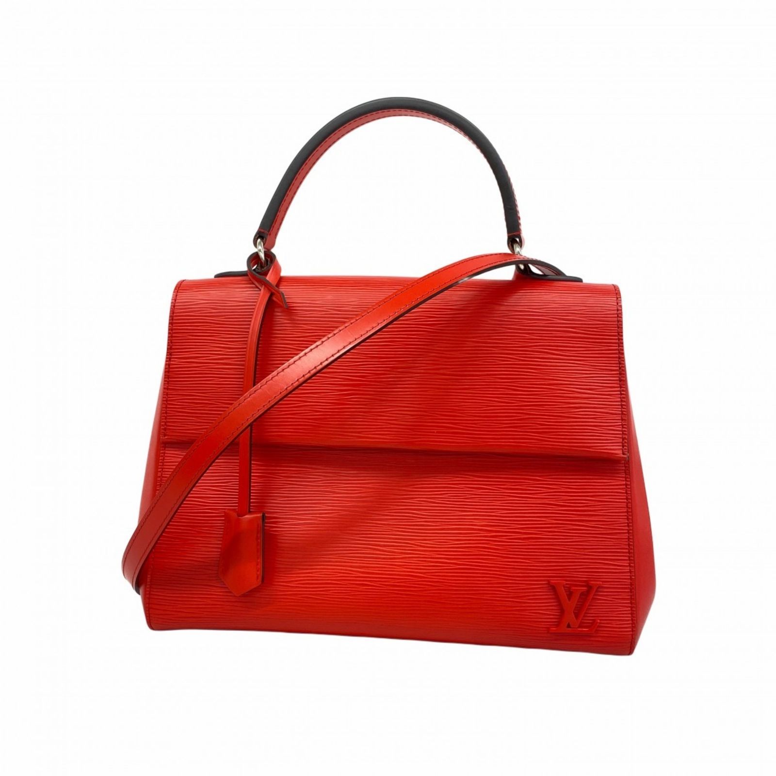 ルイ ヴィトン Louis Vuitton ハンドバッグ エピ クリュニーMM M 41333 コクリコ 2 wayバッグレディース