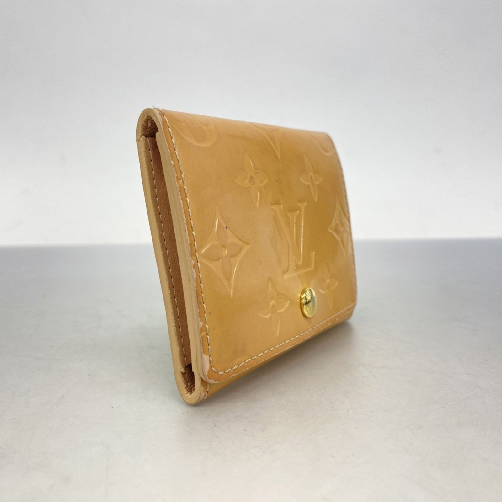 ルイ ヴィトン Louis Vuitton 名刺入れ カードケース ヴェルニ アンヴェロップカルトドゥヴィジット M 91407 ローズフロランタンレディース