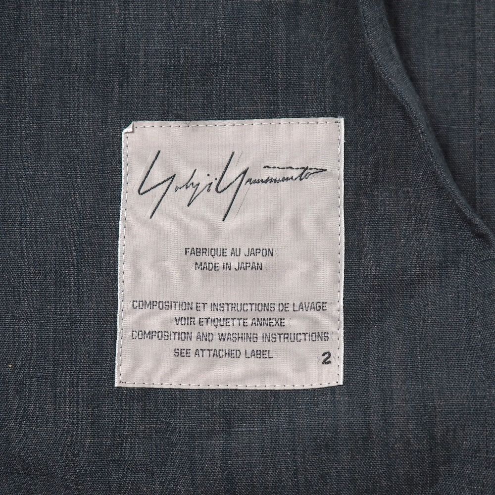 □美品□Yohji Yamamoto ヨウジヤマモト コート サイズ2 チェスター  