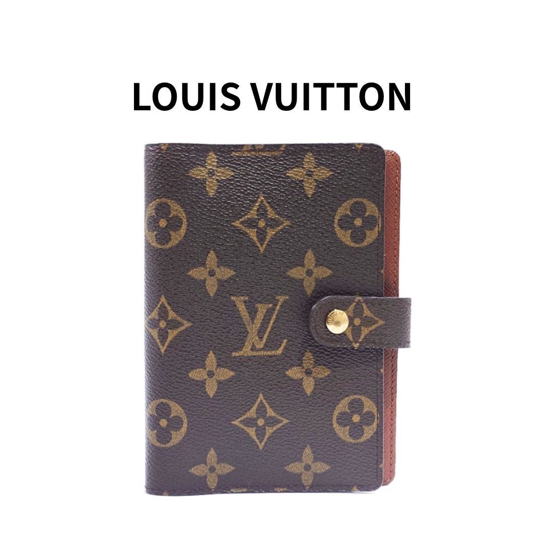 LOUIS VUITTON ルイ ヴィトン LV アジェンダ PM モノグラム システム手帳 ミニ 6穴 手帳 手帳カバー R 20005