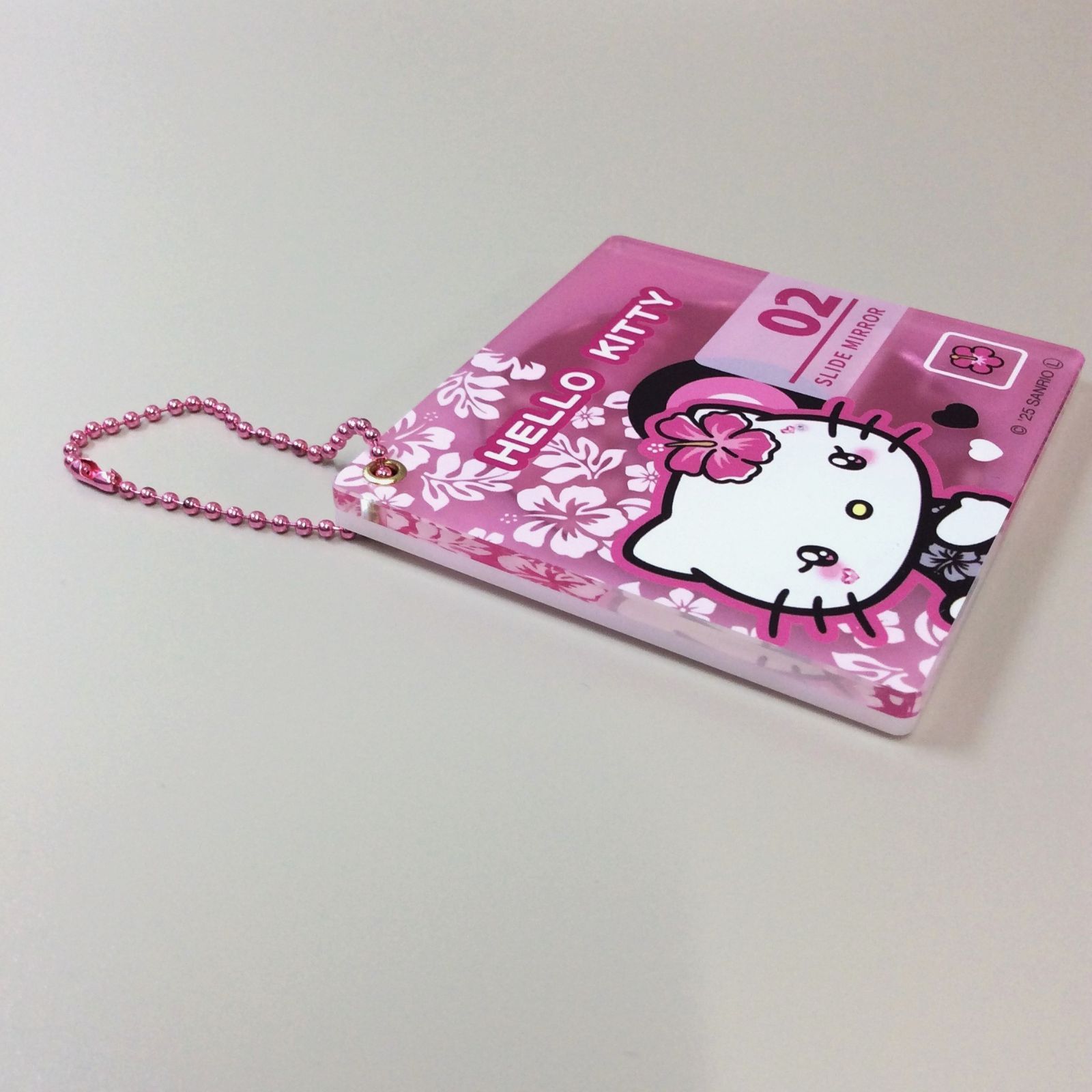 a354【新品・未使用品】ハローキティ スライドミラー MD型 Disc風