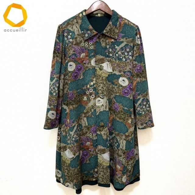 anc シセンドウ 詩仙堂 Ts コレクション HITOSHI TAMURA コート 深緑系