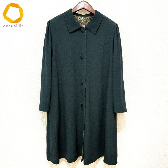 詩仙堂 HITOSHI TAMURA ちりめん リバーシブル ジャケット M～L 詩仙堂＊Hitoshi Tamuraちりめん リバーシブル フード付きコート