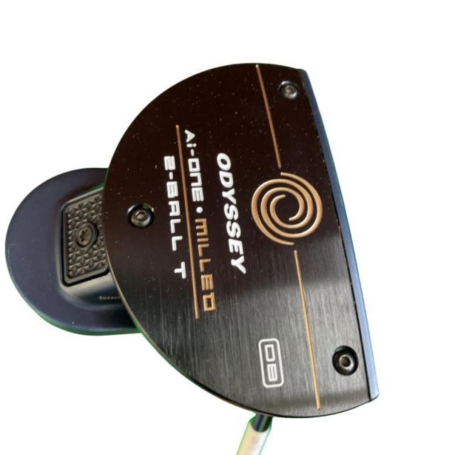 中古】 オデッセイ Ai-ONE・MILLED 2-BALL T DB 34インチ パター PT