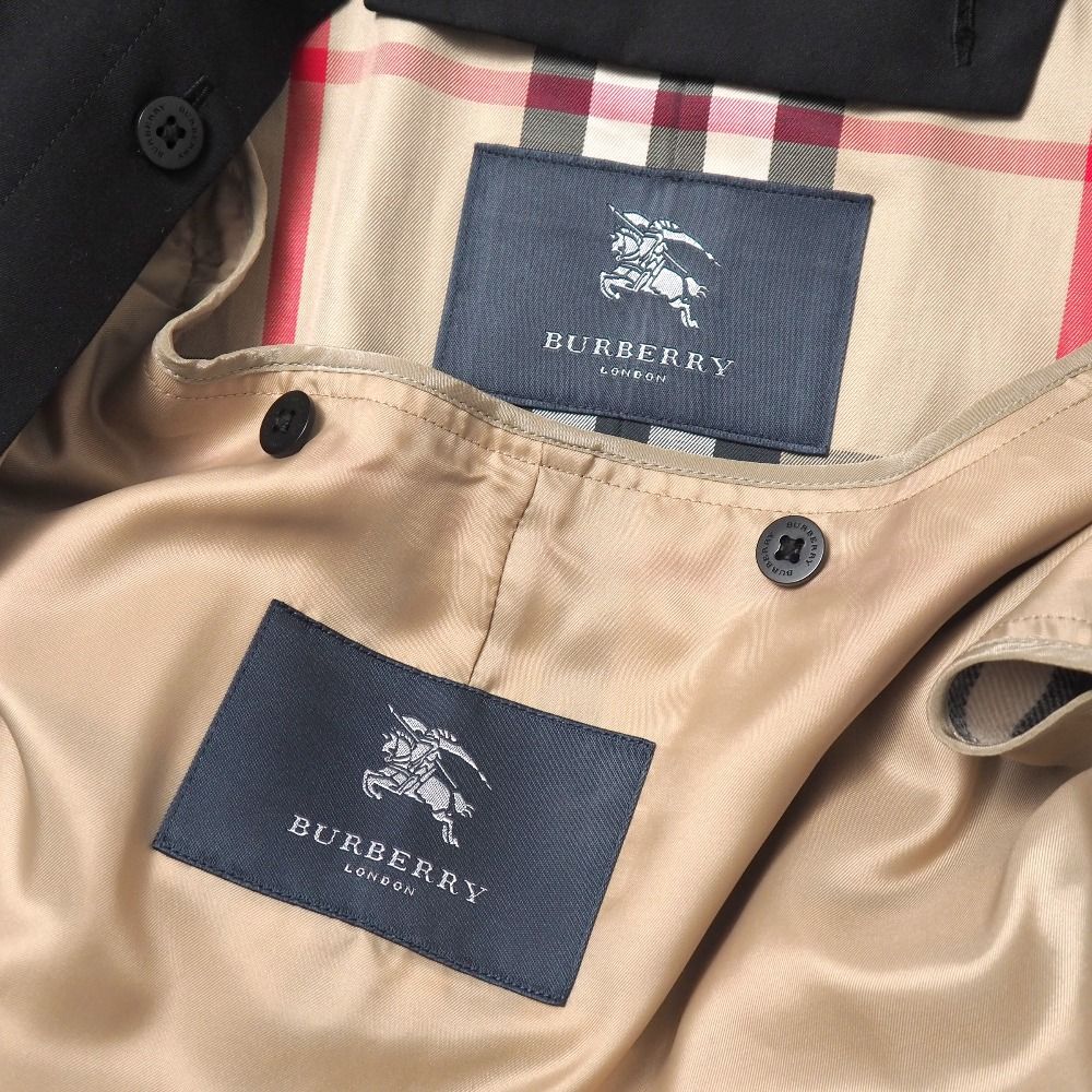 □美品□BURBERRY バーバリー トレンチコート サイズM 裏地  