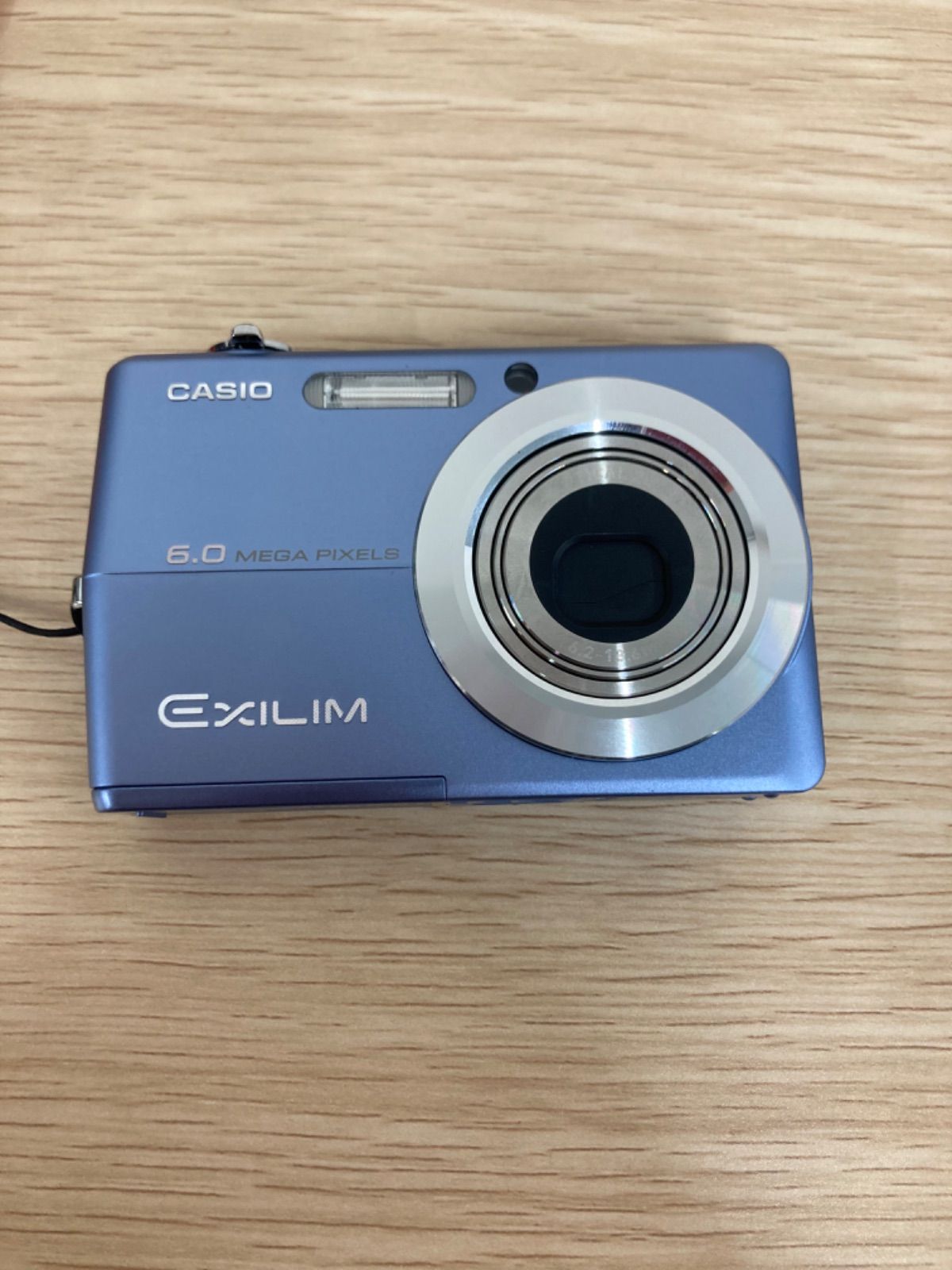 ○ 3 通電未確認 CASIO EXILIM EX-Z600 ブルー デジタルカメラ