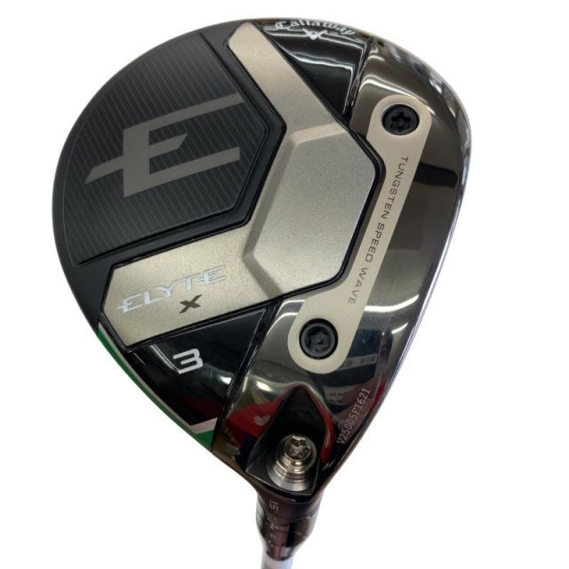 キャロウェイ ELYTE X 3 W フェアウェイウッド FW VENTUS GREEN 50 for CW フレックスS メンズ 男性用 右利き 右用 Bランク ゴルフクラブ