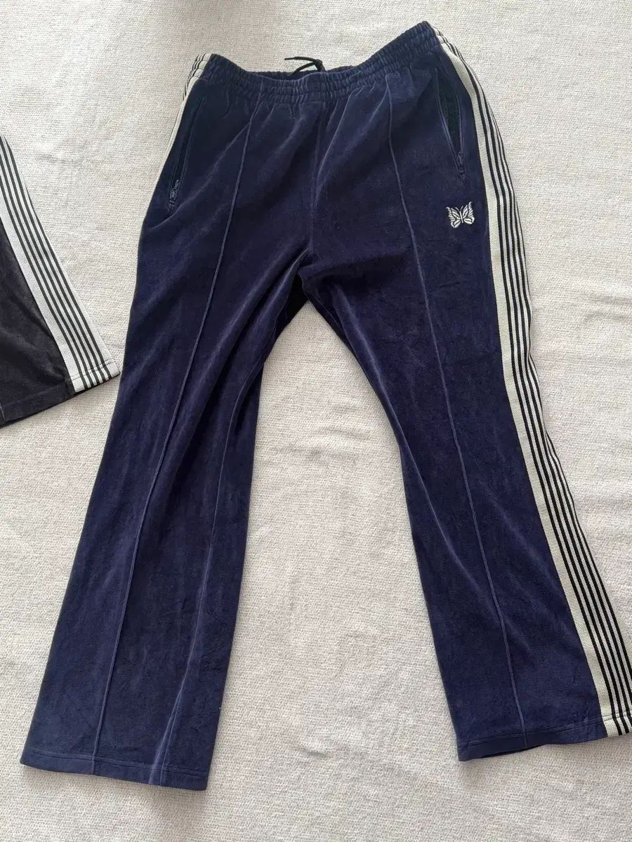 ニードルズ ブーツカット ツアーベルベット トラックパンツ 25 fw