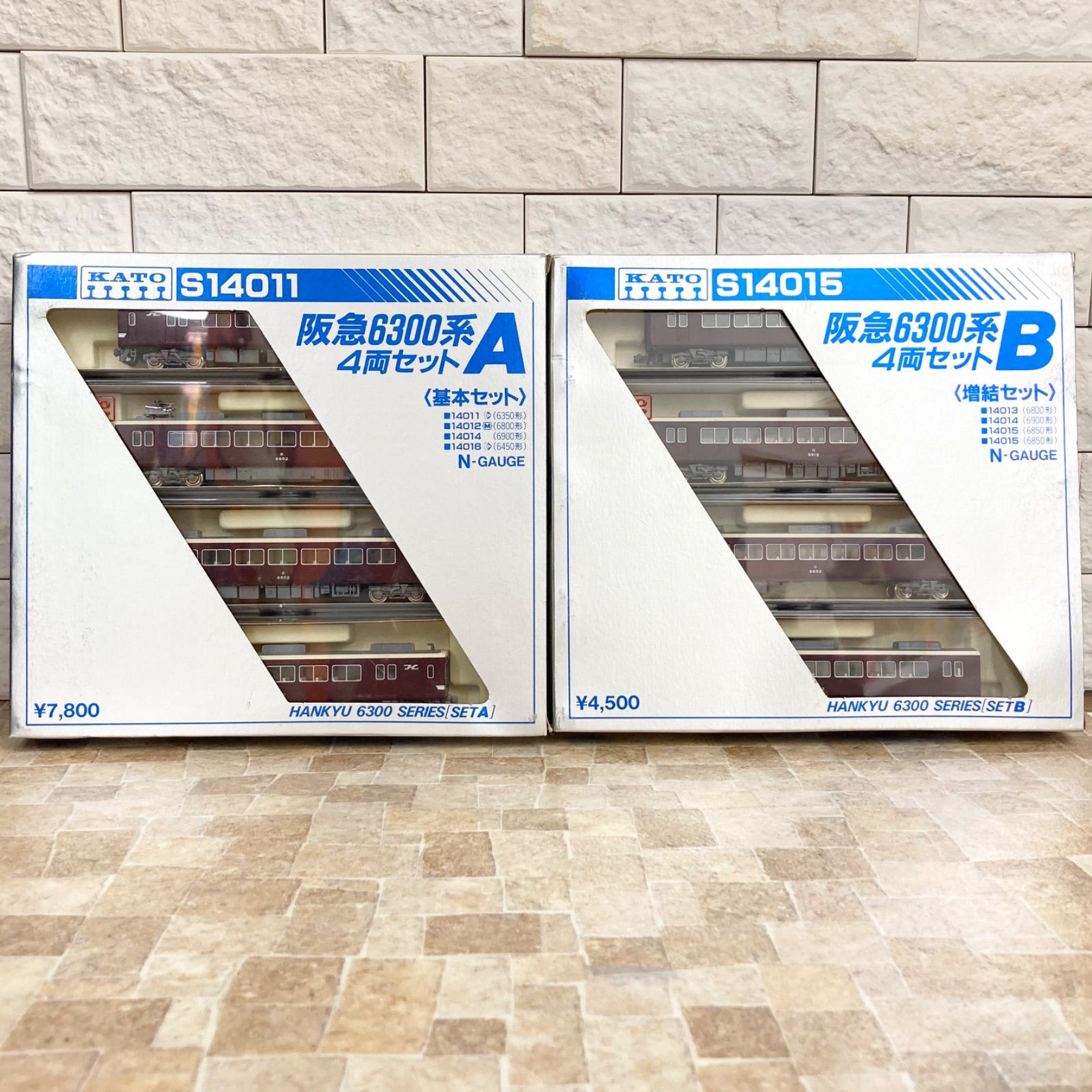 動作確認済み】KATO 阪急6300系4両セット A 基本セット B 増結セット
