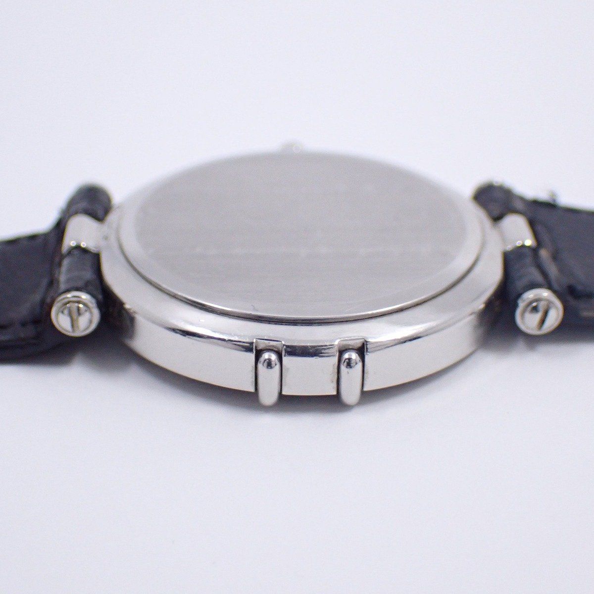 オメガ コンステレーション クォーツ メンズ 腕時計 デイデイト シルバー文字盤 革ベルト 洗濯機対応 腕時計(クォーツ) 