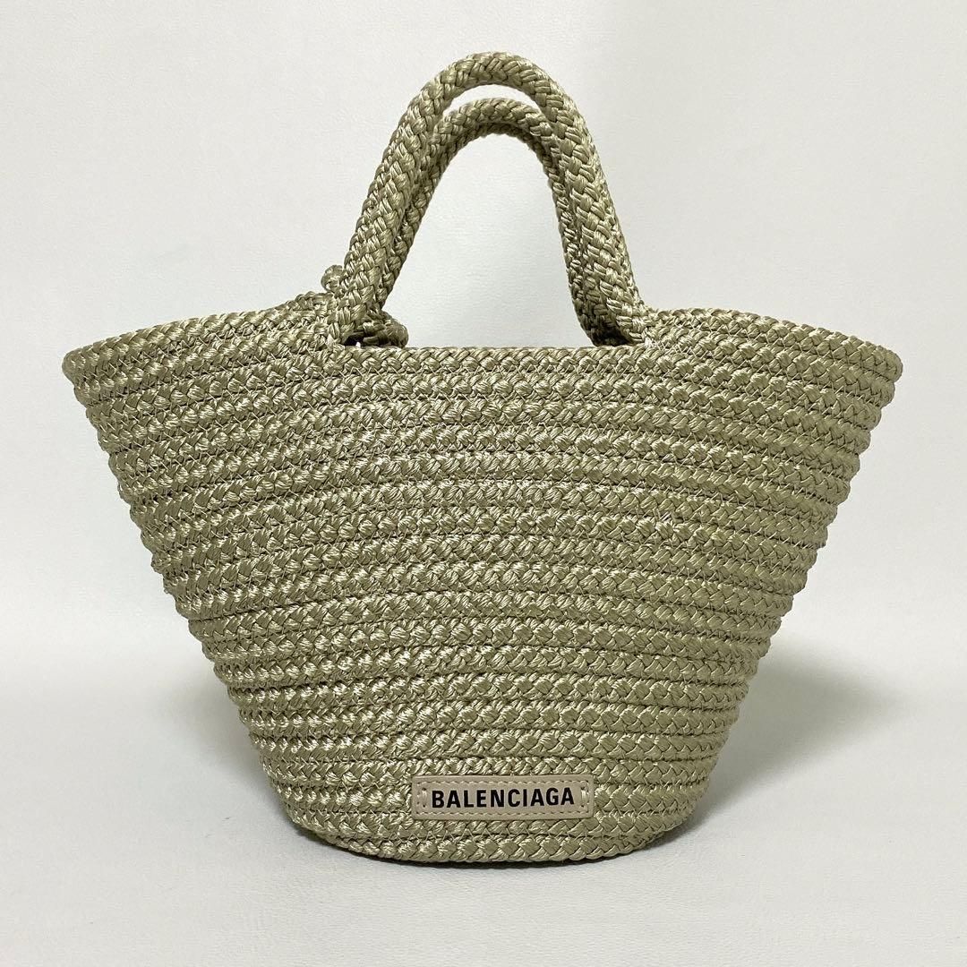 BALENCIAGA / イビザスモール バスケット かごバッグ ベージュ - メルカリ
