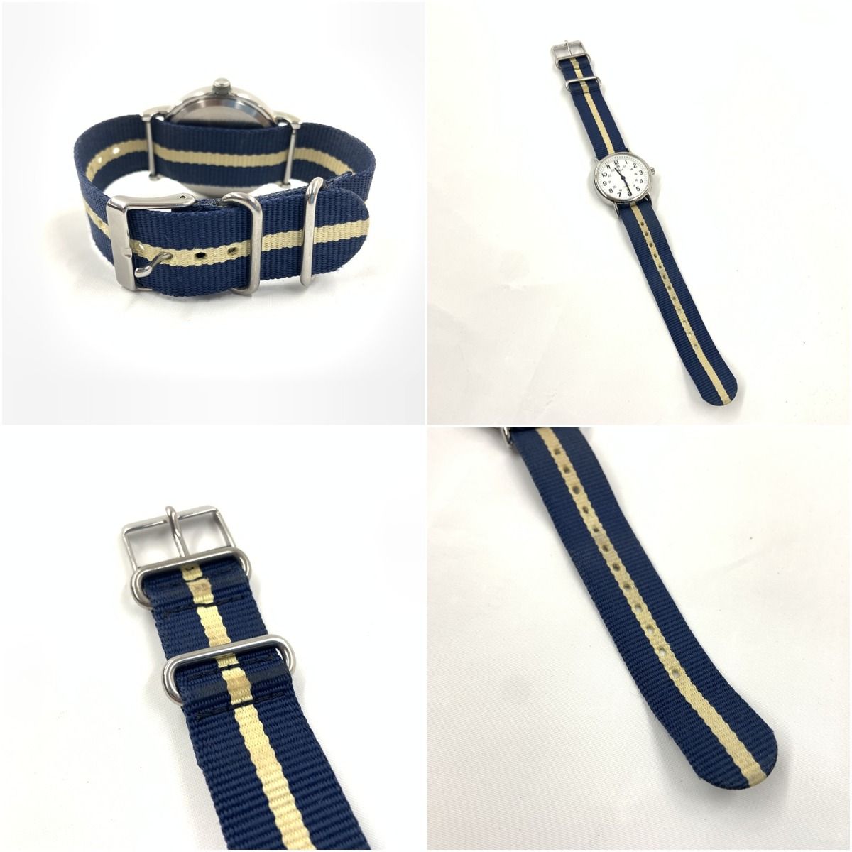 ナイロンベルト ブルー