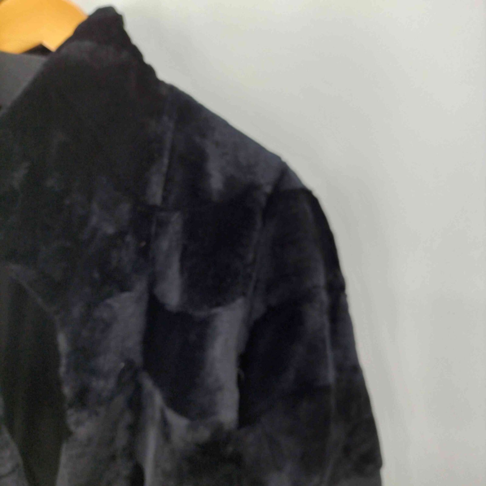 ユーズドフルギ USED古着 ファー ミドル丈 コート レディース JPN：11