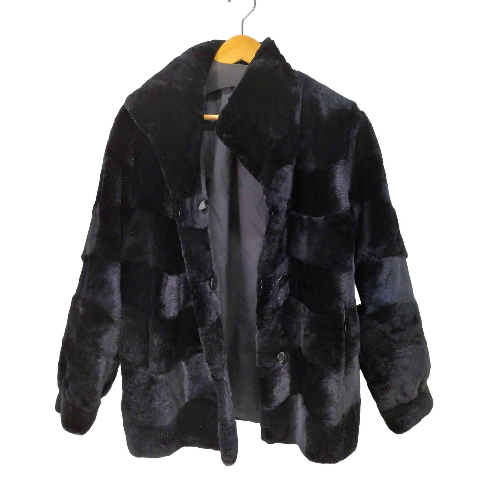 USED古着(ユーズドフルギ) ファーコート レディース JPN：11号 【中古】【ブランド古着バズストア】 ユーズドフルギ USED古着 ファー ミドル丈 コート レディース JPN：11