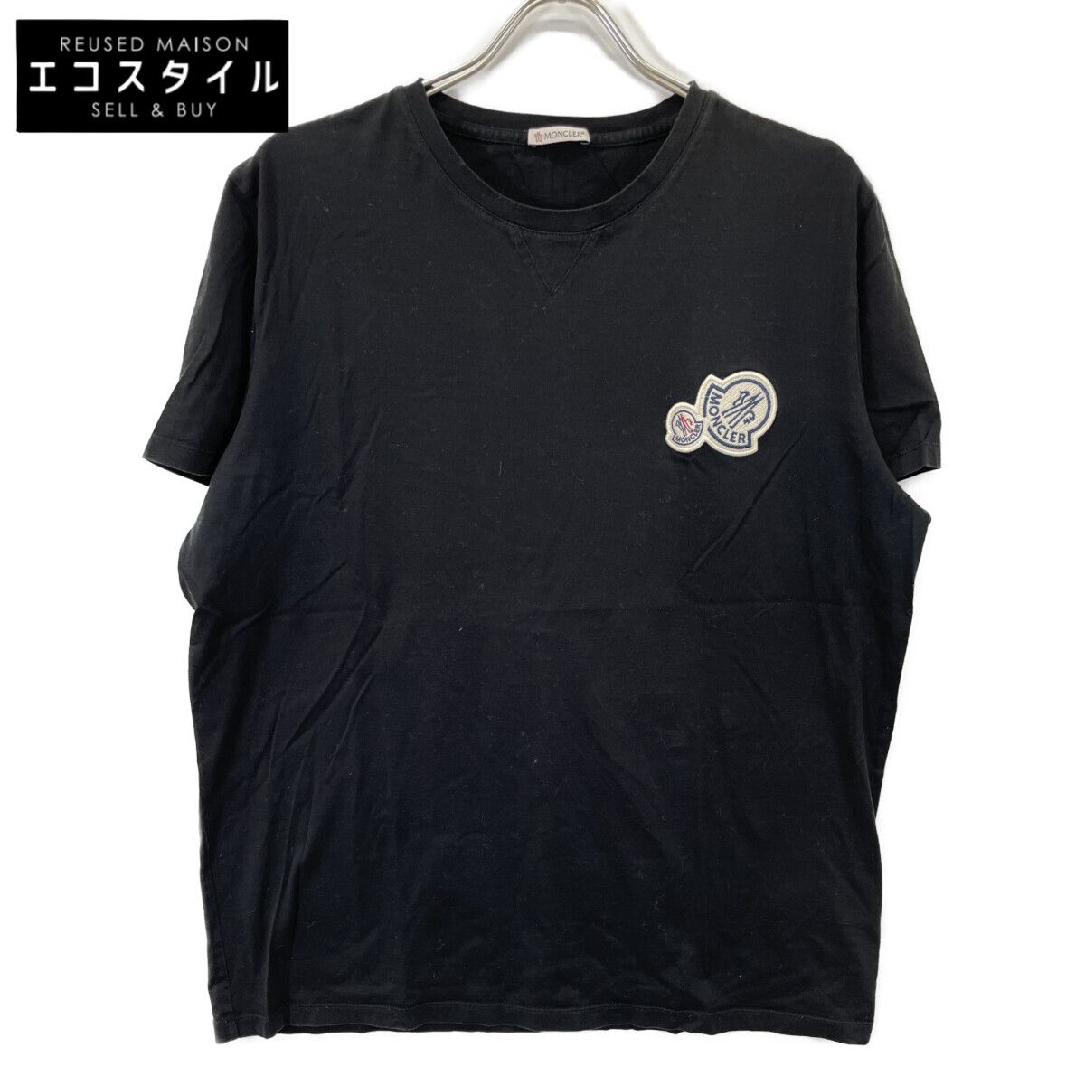 MONCLER モンクレール ダブルワッペン MAGLIA T-shirt XL - メルカリ