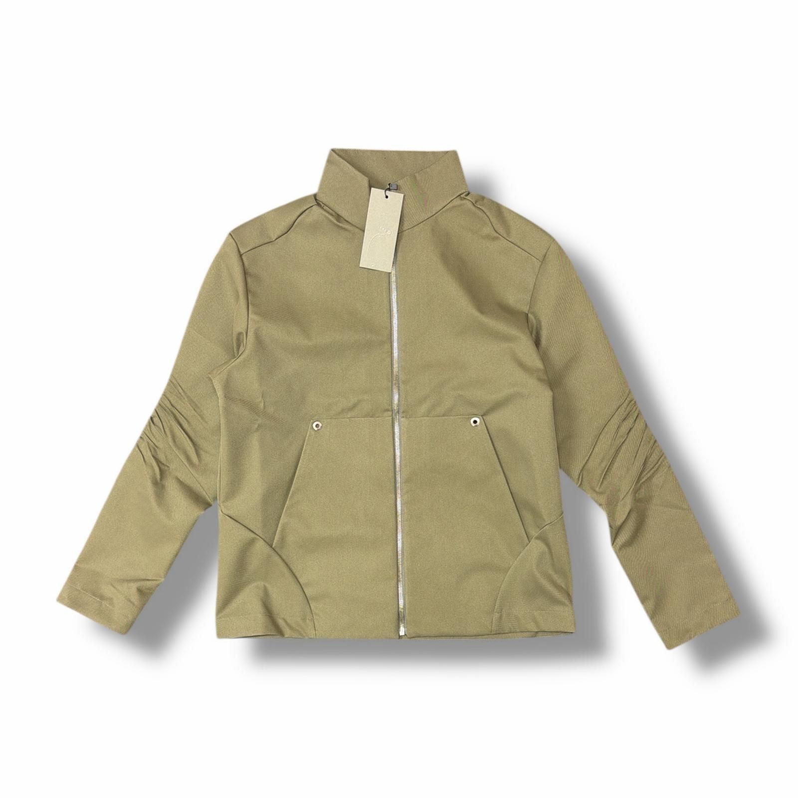 参考上代52800円 ♥ ryaw 25 AW Tw vein JACKET ヴェインジャケット ブルゾン リャウ RY-252-JK 02 グレー 2 4439 M