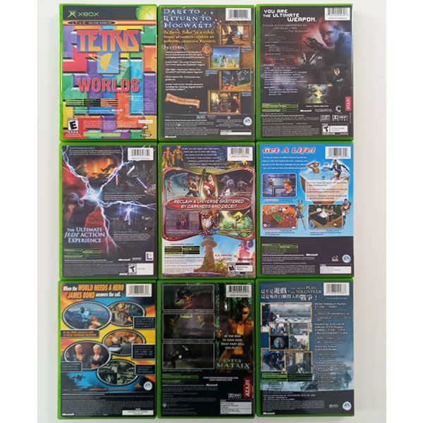 XBOX 海外版 まとめ売り 9点セット m 00092